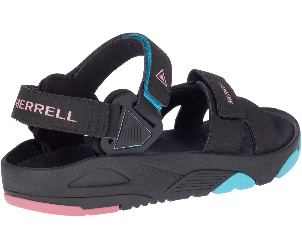 Merrell Sandals Black - Belize Convertible - Mens 09SKBXIJU
